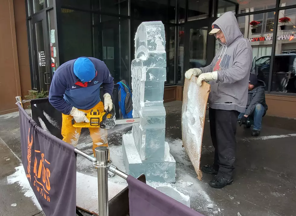 Veteran Ice Sculptor Brings His Talents to Downtown Binghamton