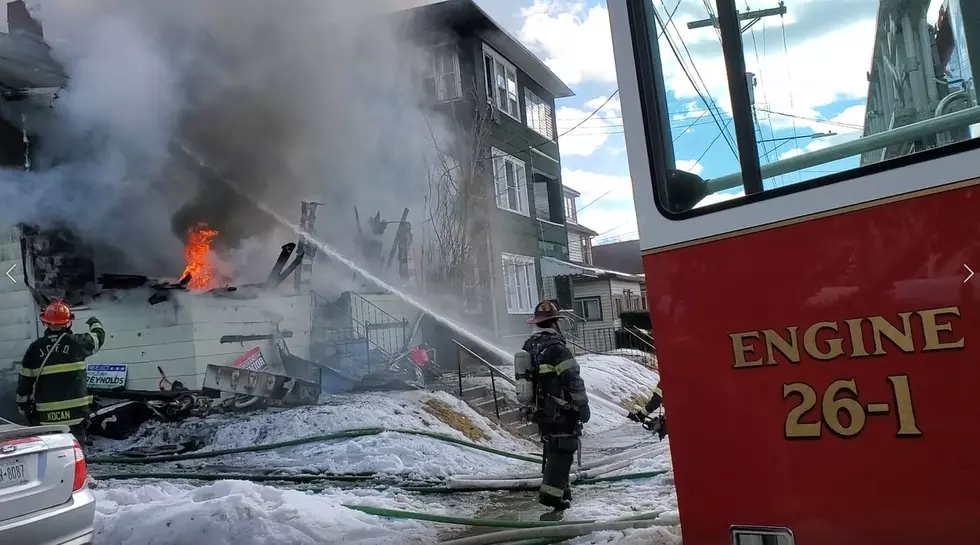 Two-Alarm Fire Damages Houses in Johnson City Neighborhood