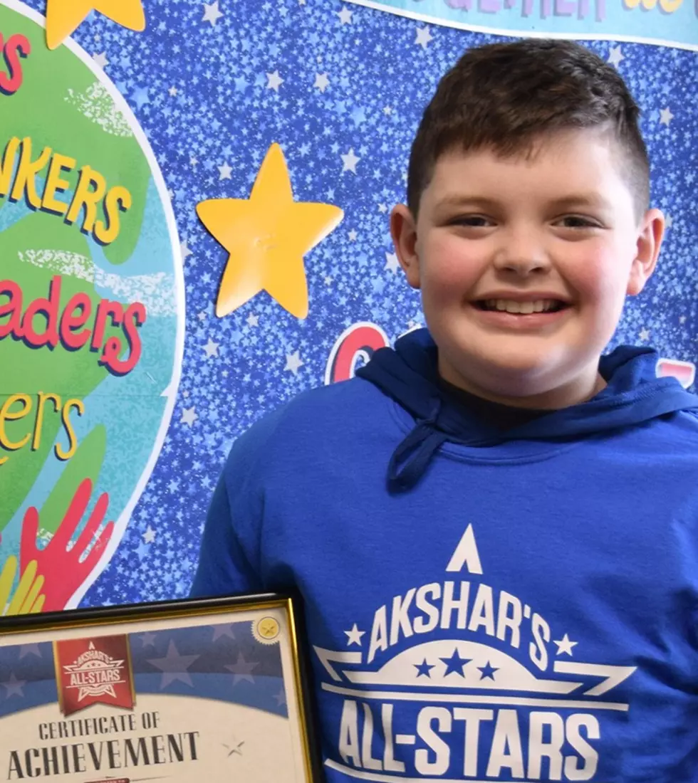 Local Fifth Grader Recognized for His Kindness