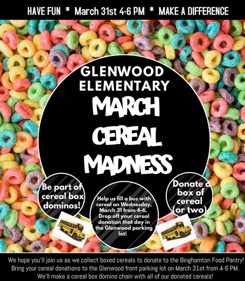 It&#8217;s March Cereal Madness at Vestal School