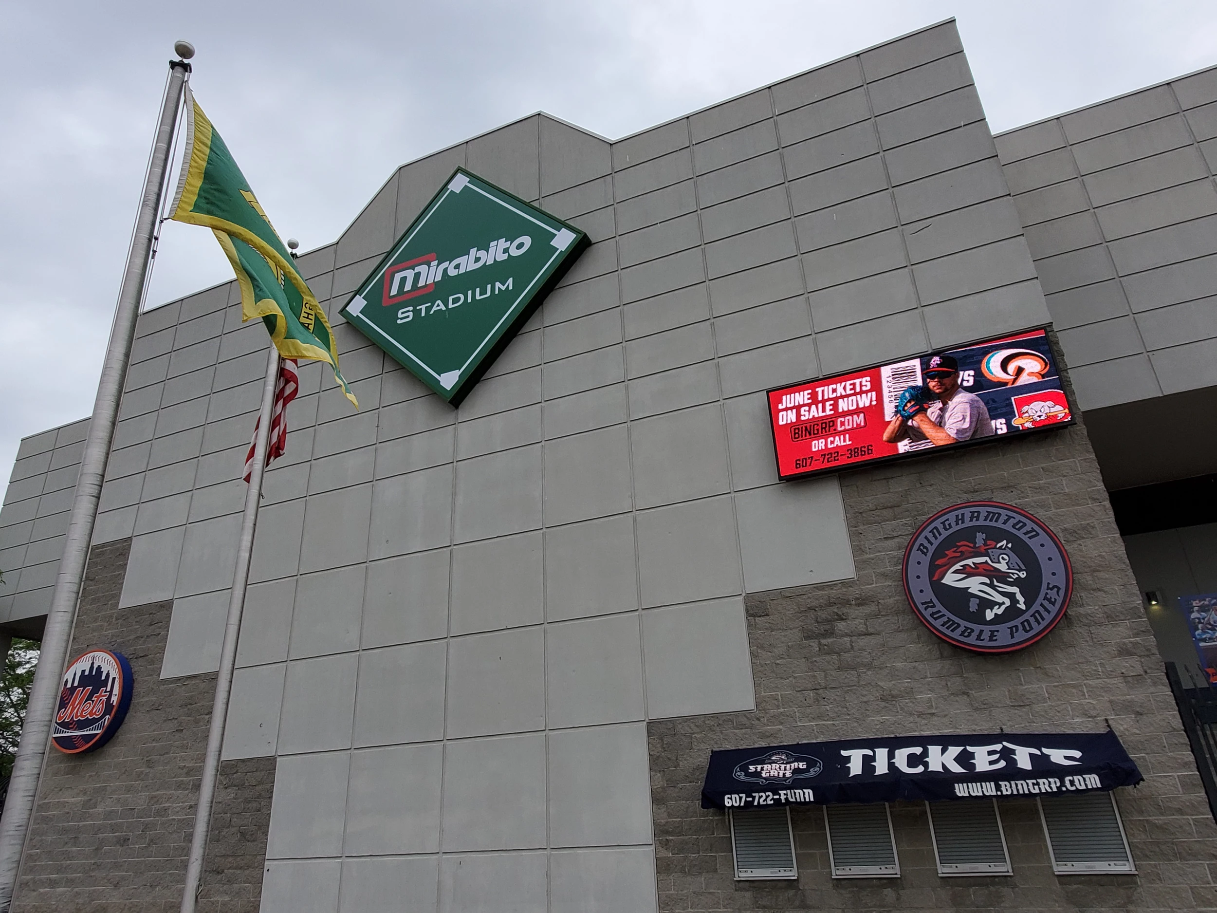  Mets:Binghamton Rumble Ponies Stadium Upgrades