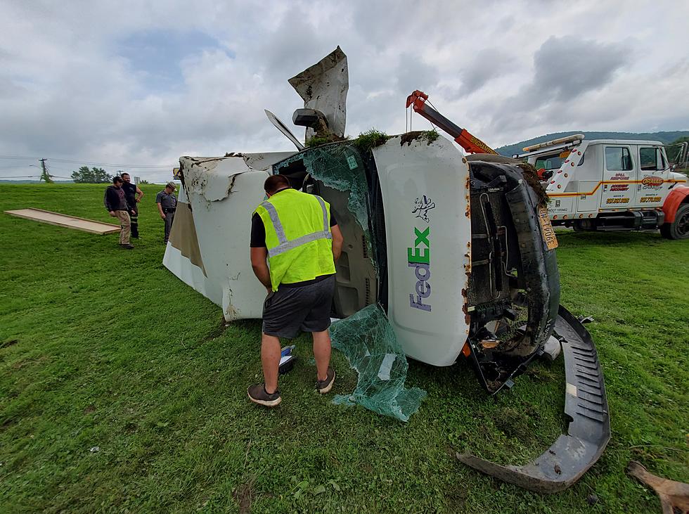 Two Hurt When FedEx Truck and Car Collide Near Kirkwood Park