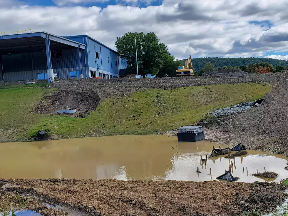 An Amazon distribution center is to be located in this town of Conklin warehouse. Photo: Bob Joseph/WNBF News