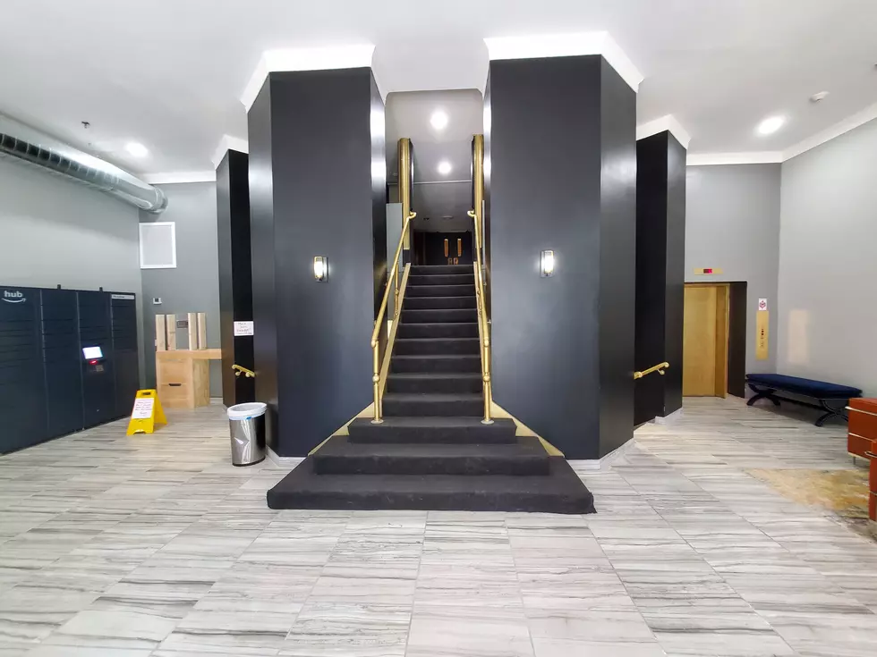 The State Street lobby of the Park Place Plaza apartments in Binghamton. (Photo: Bob Joseph/WNBF News)