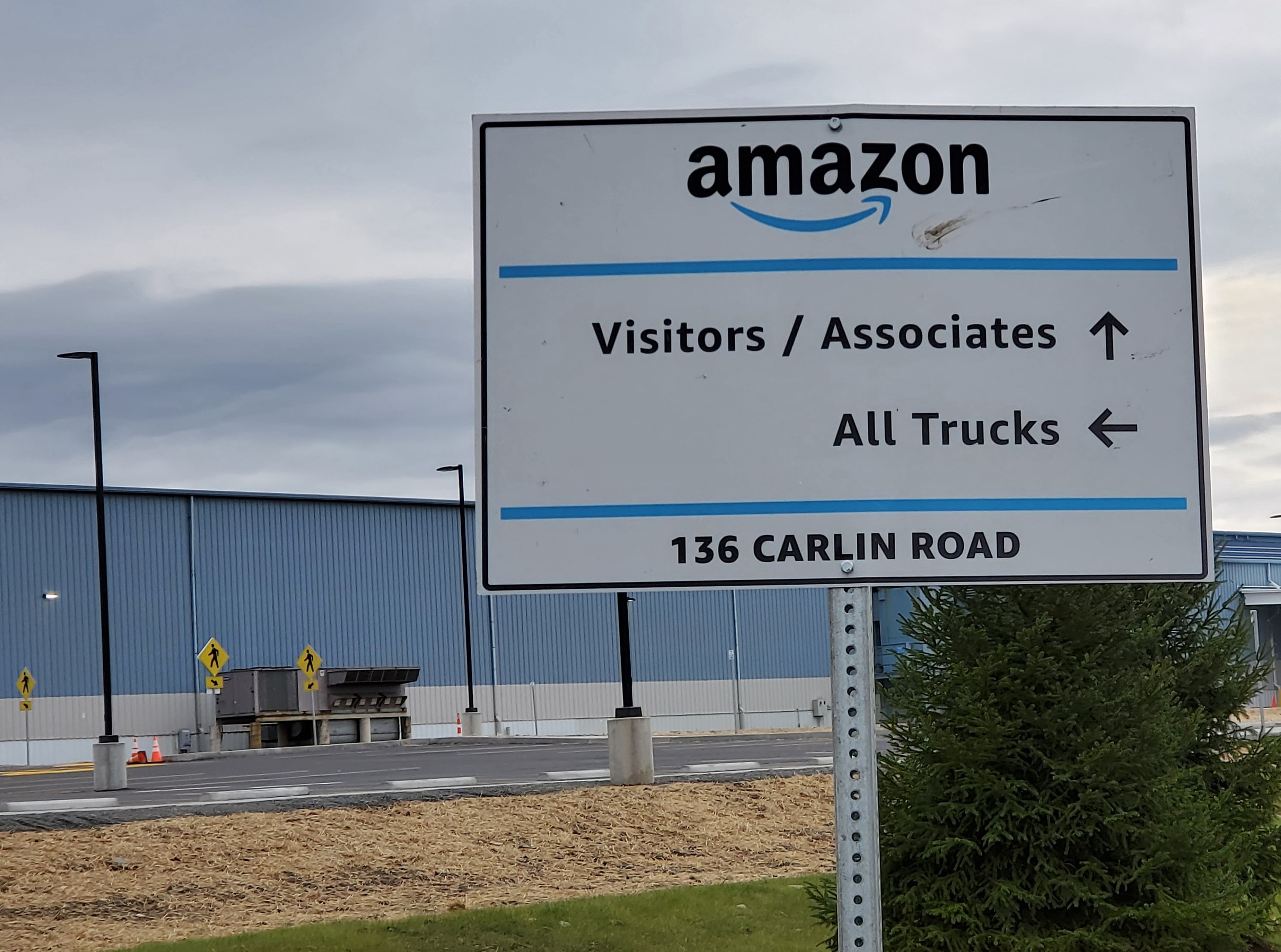 Amazon Opens Conklin Distribution Center in Middle of the Night