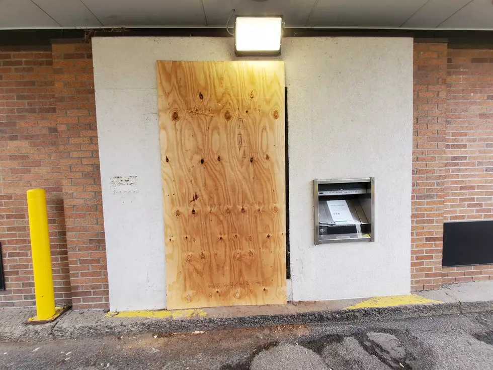 An ATM that had been located at the Citizens Bank branch in Chenango Bridge has been removed. (Photo: Bob Joseph/WNBF News)