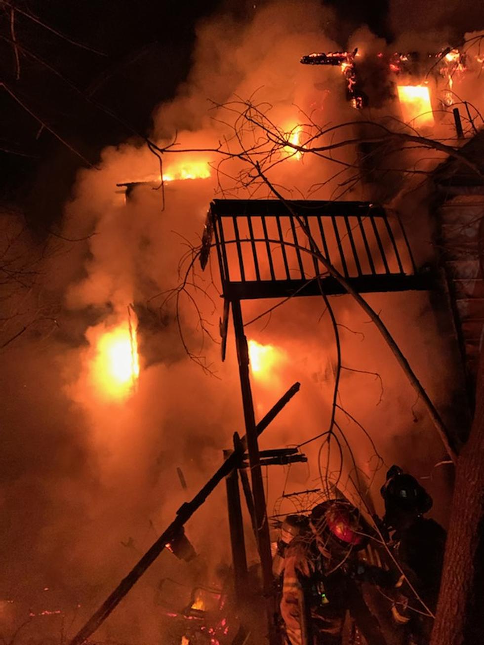 Police, Fire Investigators Seeking Cause of Endicott Blaze
