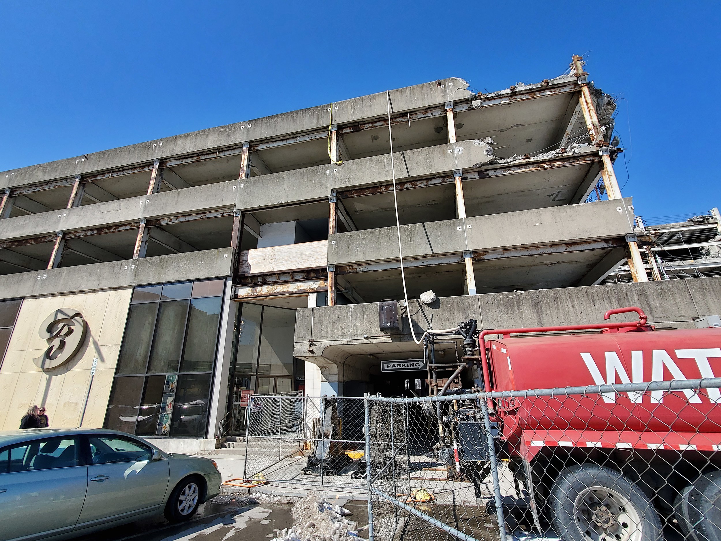 Binghamton Garage Demolition Project Moves Closer to Boscov's