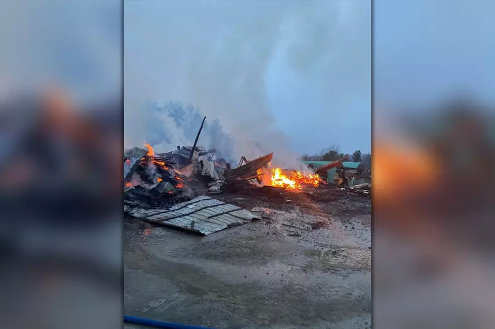 Firefighters from Tioga & Broome Respond to Lumber Business Fire
