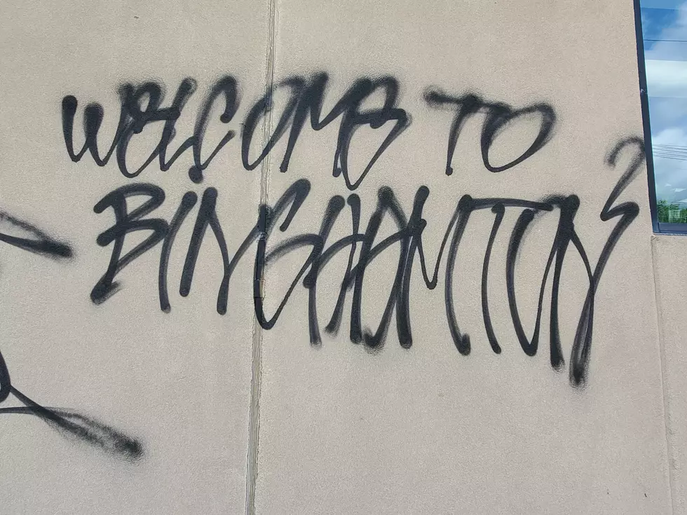Main Street Businesses Defaced in Binghamton Graffiti Spree