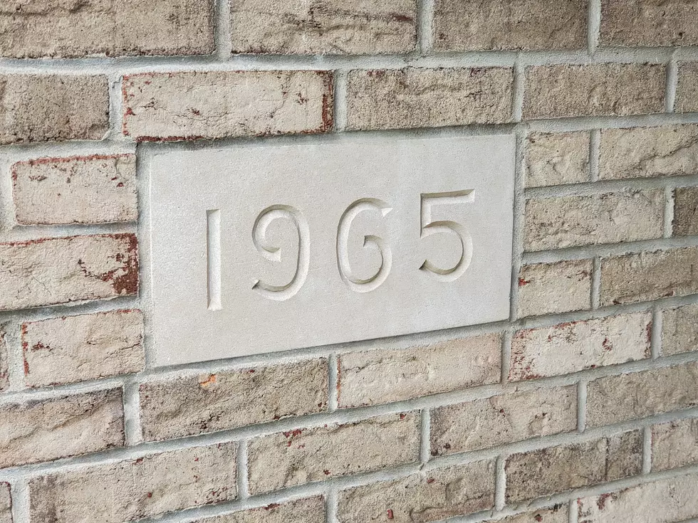 The cornerstone of St. Mary's Recreation Center in downtown Binghamton. (Photo: Bob Joseph/WNBF News)