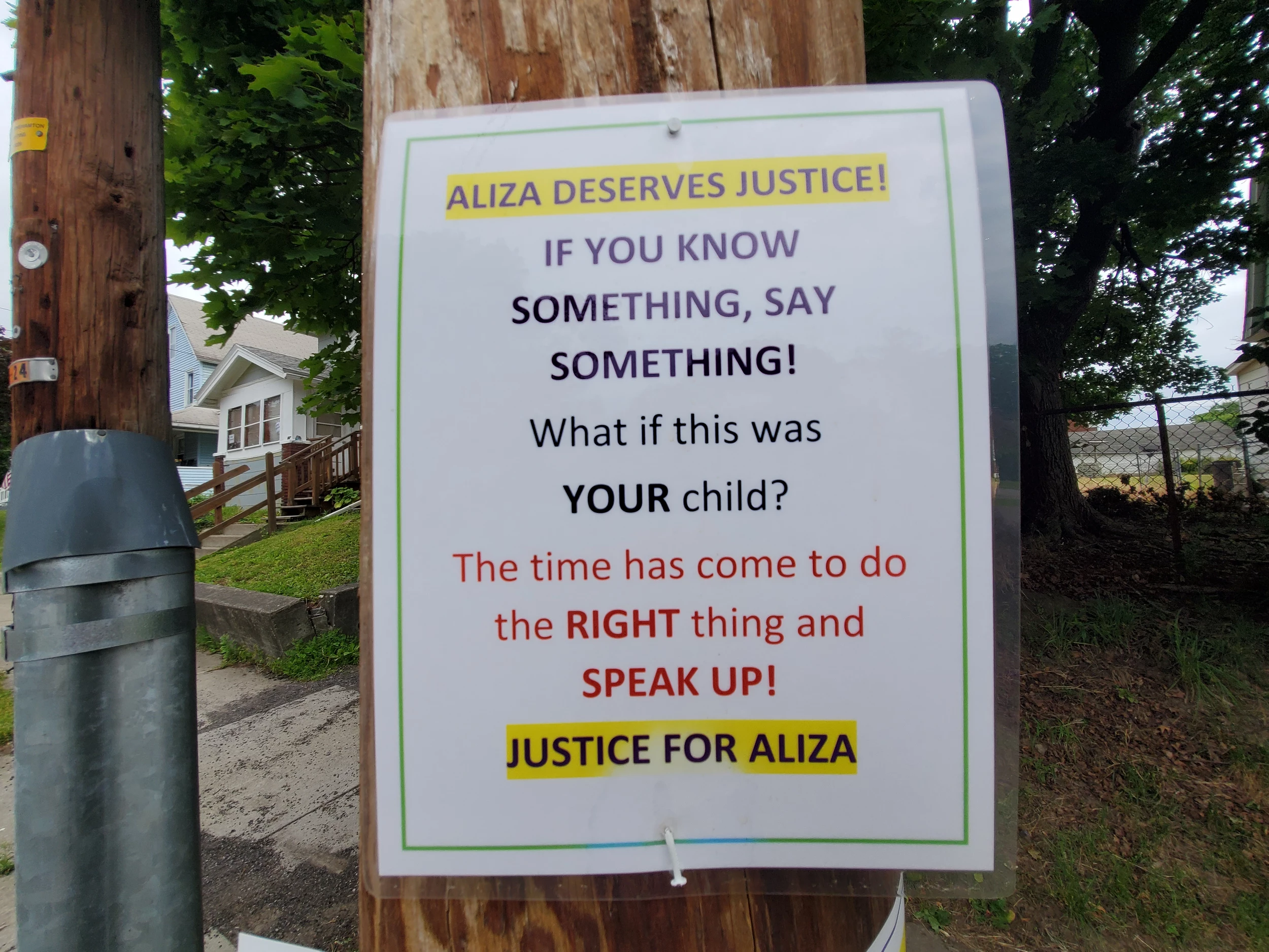 Aliza Spencer Killing Police Administer Polygraph Exam to Man bild