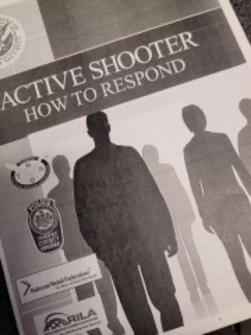 Be Prepared If Confronted With An Active Shooter Event