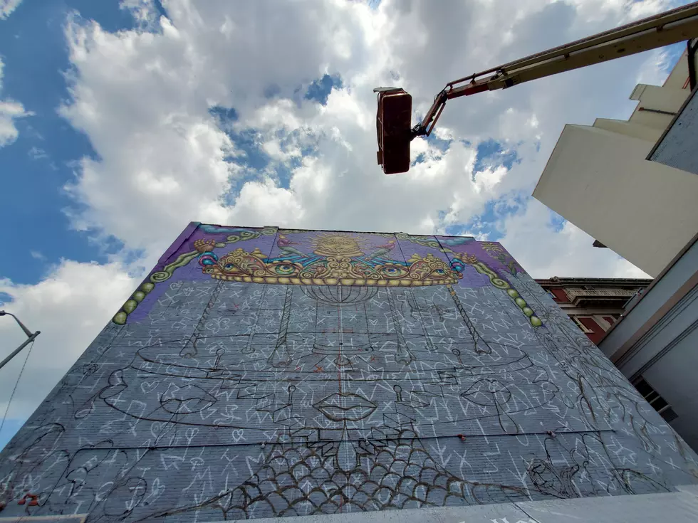 Drab Downtown Binghamton Building Comes Alive with 5-Story Mural
