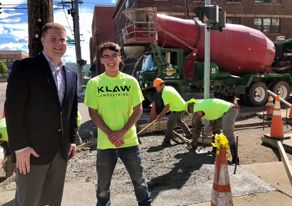 Binghamton Partners with KLAW Industries on Sustainable Sidewalks