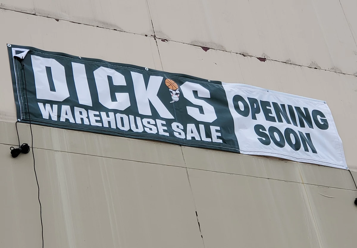 New Dick's Sporting Goods Warehouse Sale Store Opening in Vestal