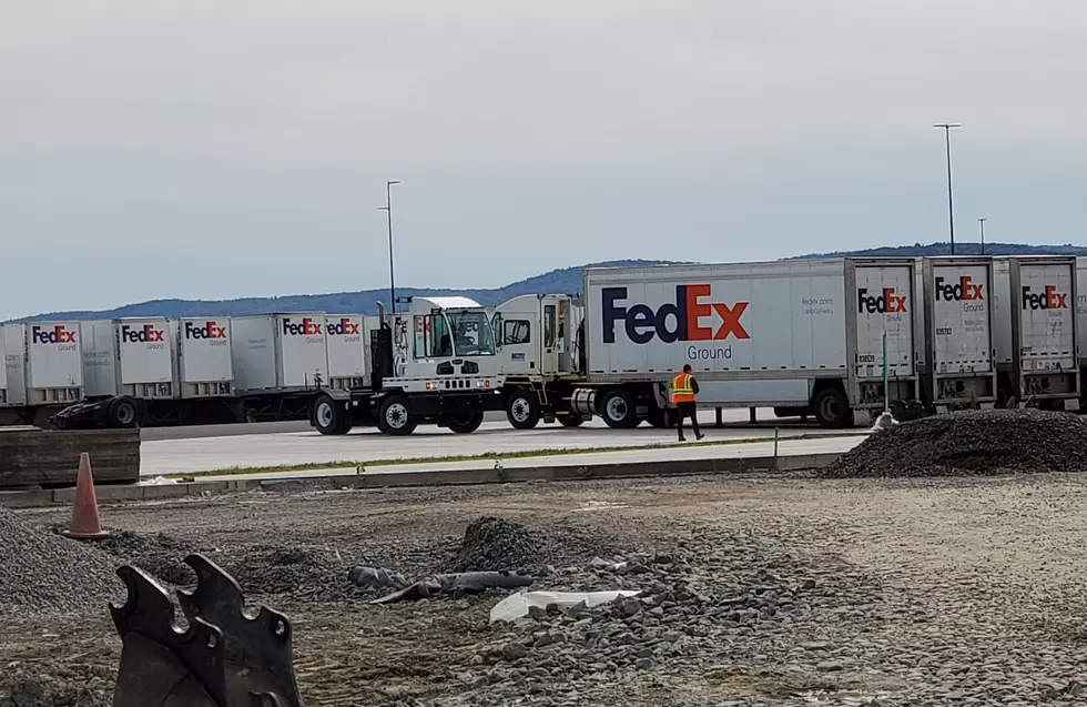 FedEx Ground trailers at the Kirkwood sorting facility on September 30, 2022. Photo: Bob Joseph/WNBF News