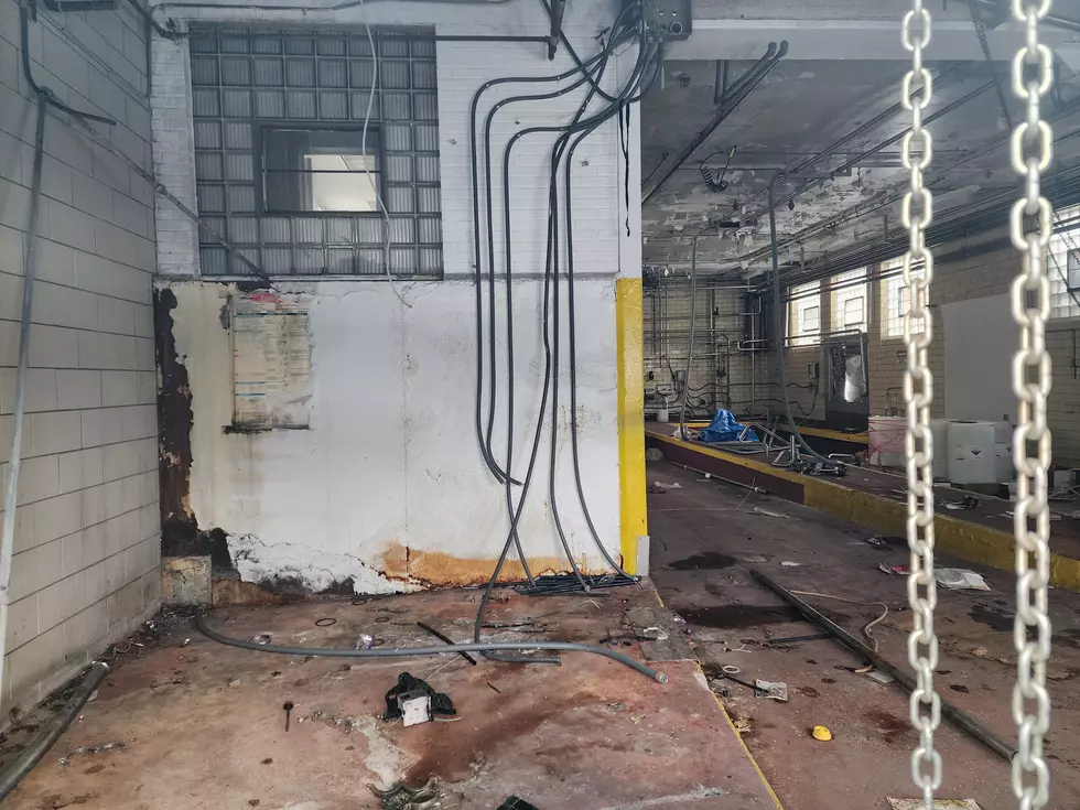 A glimpse inside the first floor of the former Crowley milk plant on December 19, 2022. (Photo: Bob Joseph/WNBF News)