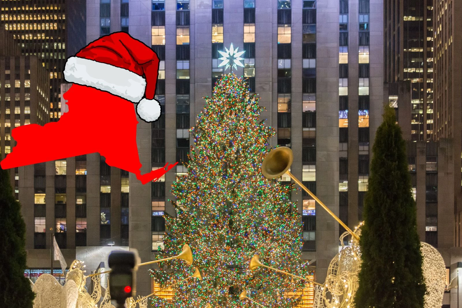 Tree Lights Rockefeller Center Stock Photo - Download Image Now - Christmas,  New York City, Rockefeller Center - iStock