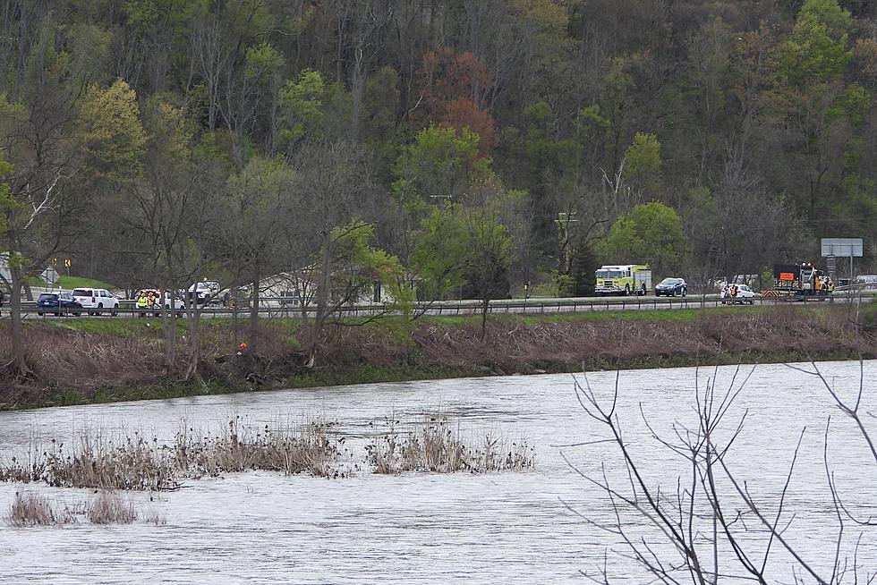 Two Hurt When Car Plunges Into Chenango River in Port Crane