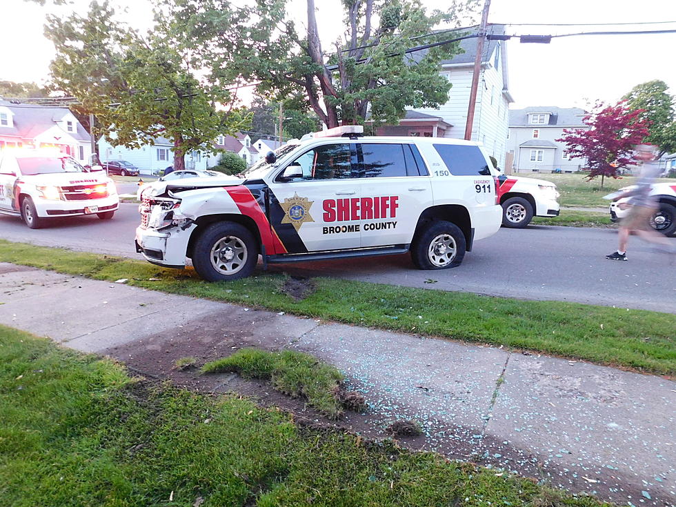 SUV Collides with Sheriff Patrol Vehicle in JC After Pursuit