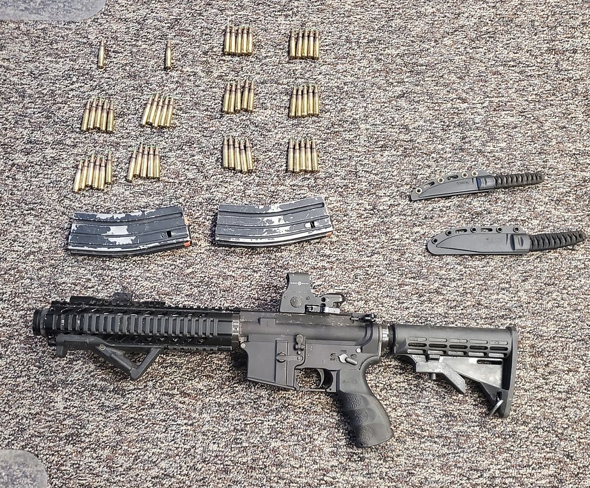 Police: Fenton Man Was Armed with AR-15 Rifle, Ammo and Knives