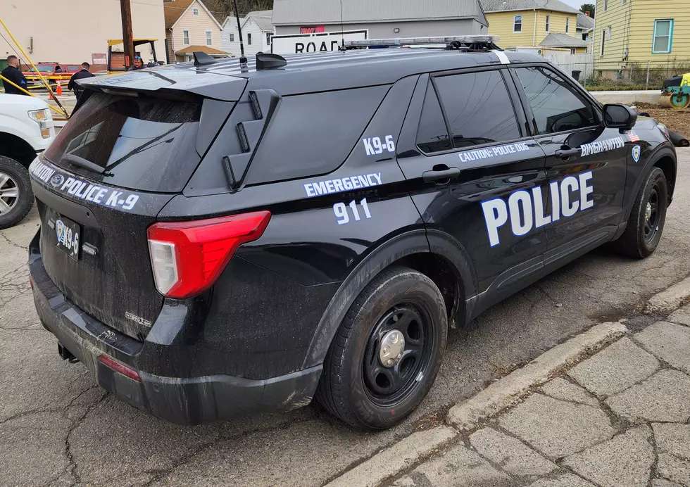 A "new-look" Binghamton Police Department vehicle in the First Ward. Photo: Bob Joseph/WNBF News