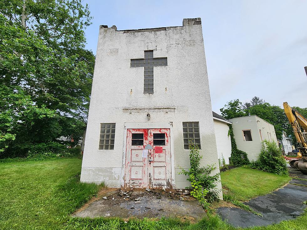 Demolition Crews Take Down Historic Vestal Church