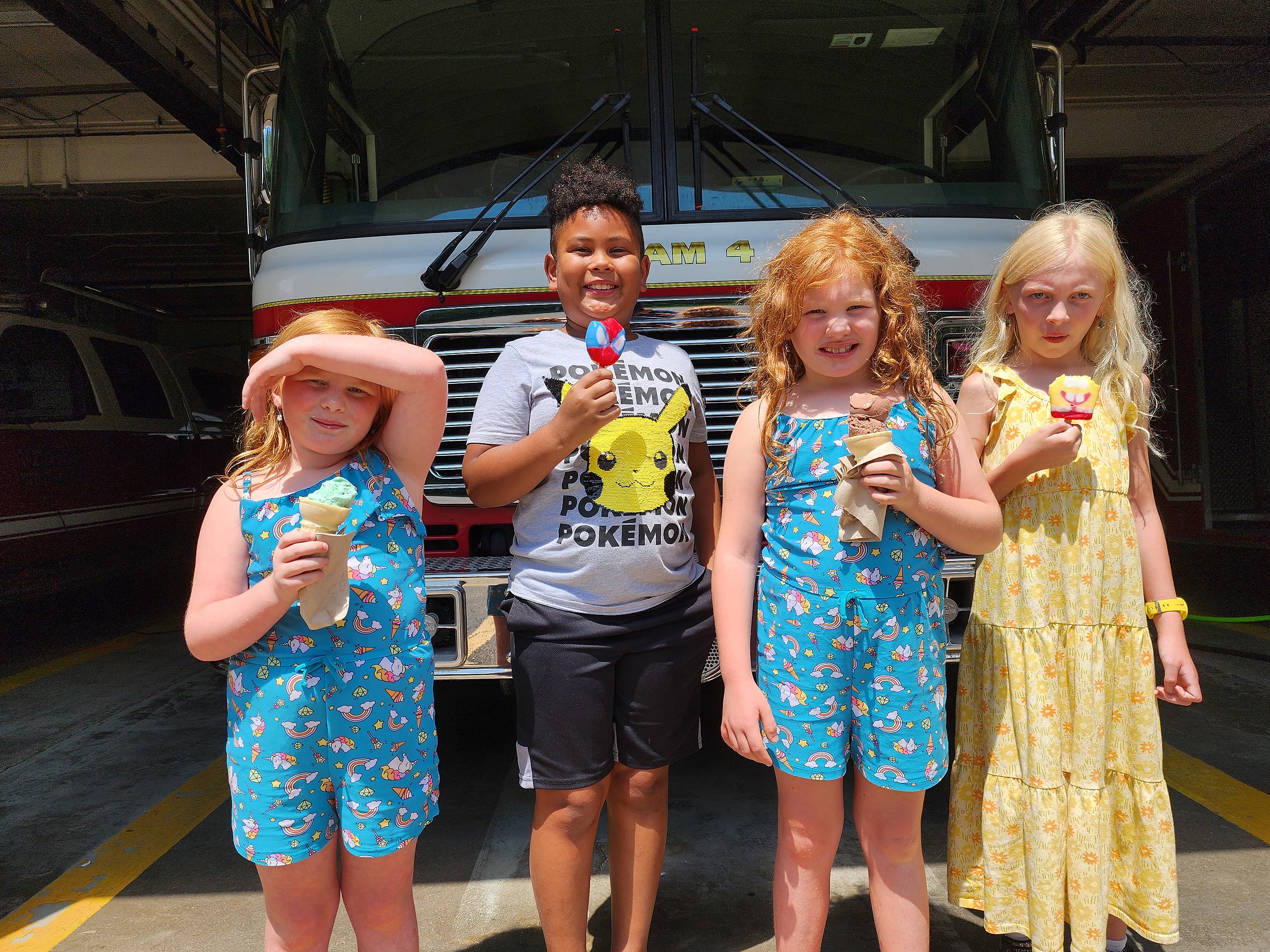 Ice Cream Provides Cool Boost for Vestal Fire Department