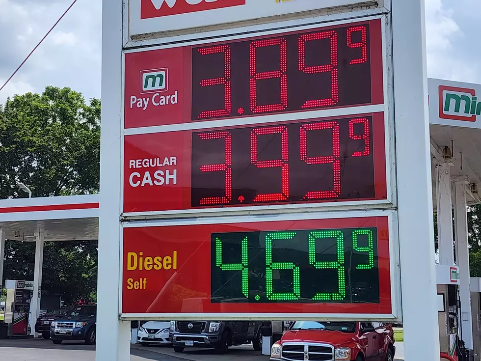 Pump prices at a Mirabito station on Front Street in the town of Chenango on August 3, 2023. Photo: Bob Joseph/WNBF News