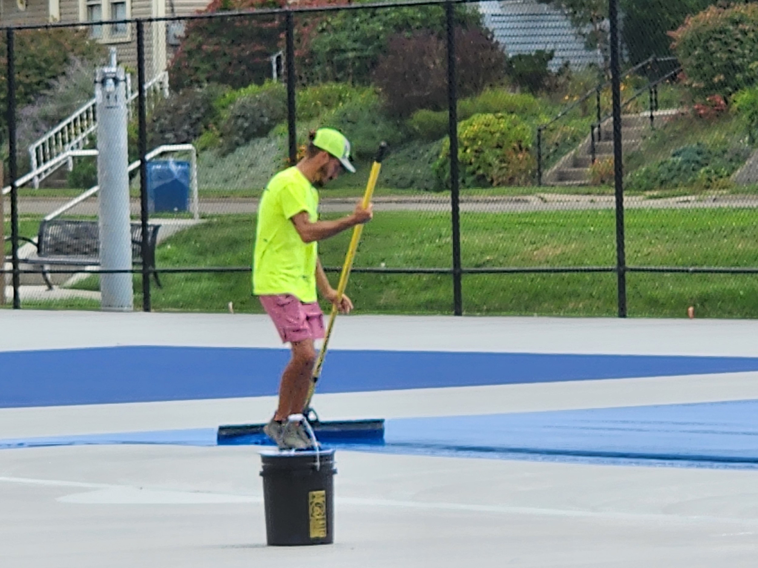 Rec Park Tennis Courts May Finally Open for Play This Month photo