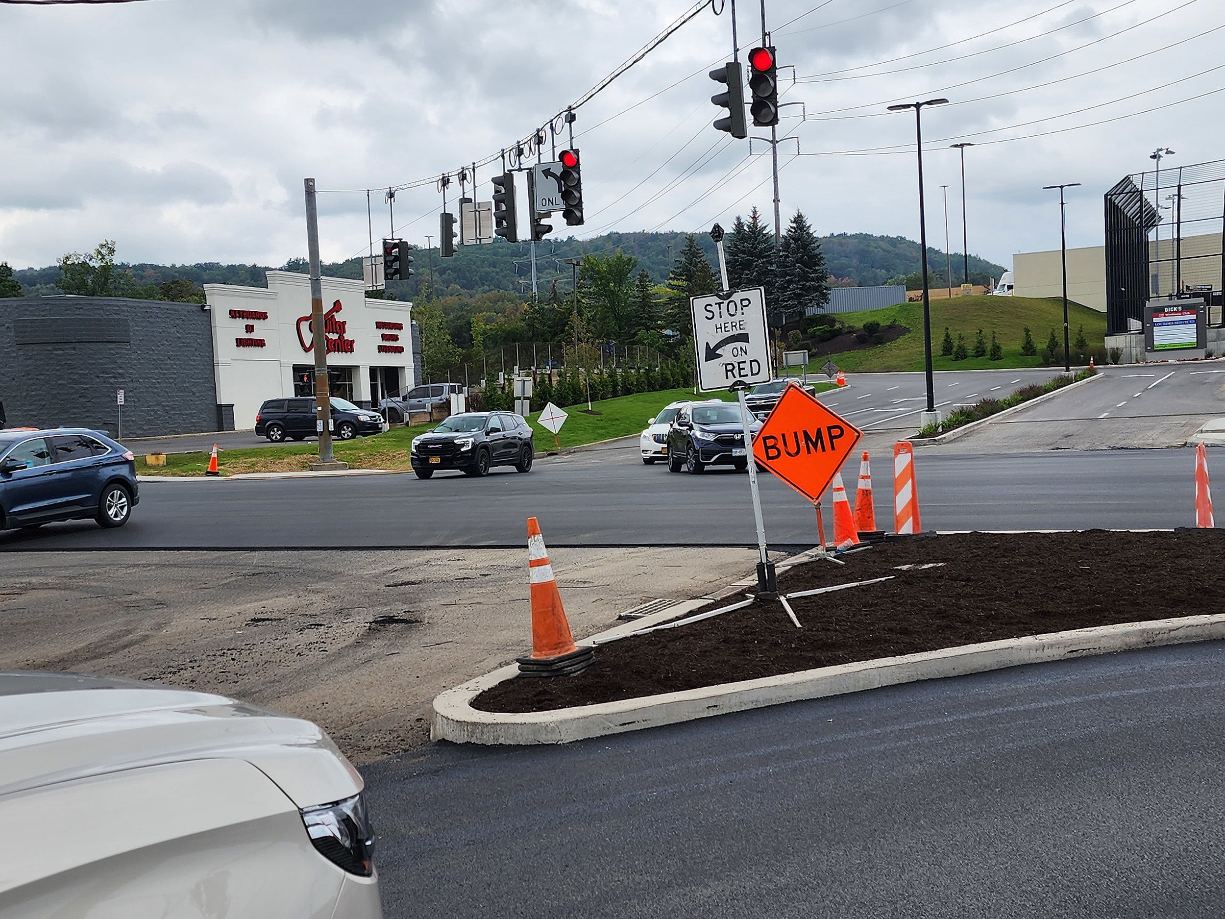 JC Wegmans Entrance Gets New Turn Lane to Ease Traffic Congestion