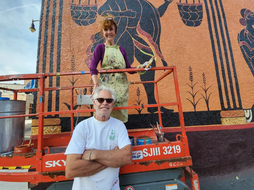 Margot Datz and Tom Haines outside Chris Diner on September 22, 2023. Photo: Bob Joseph/WNBF News