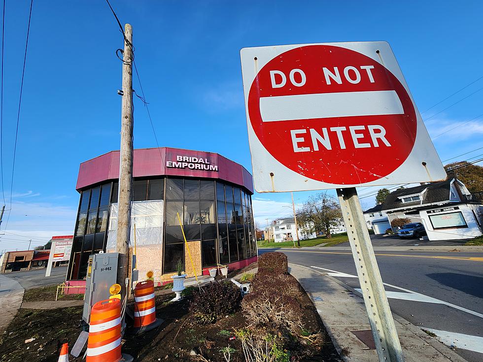 Tow Truck Crash Creates Drive-Thru Window at Endwell Bridal Shop