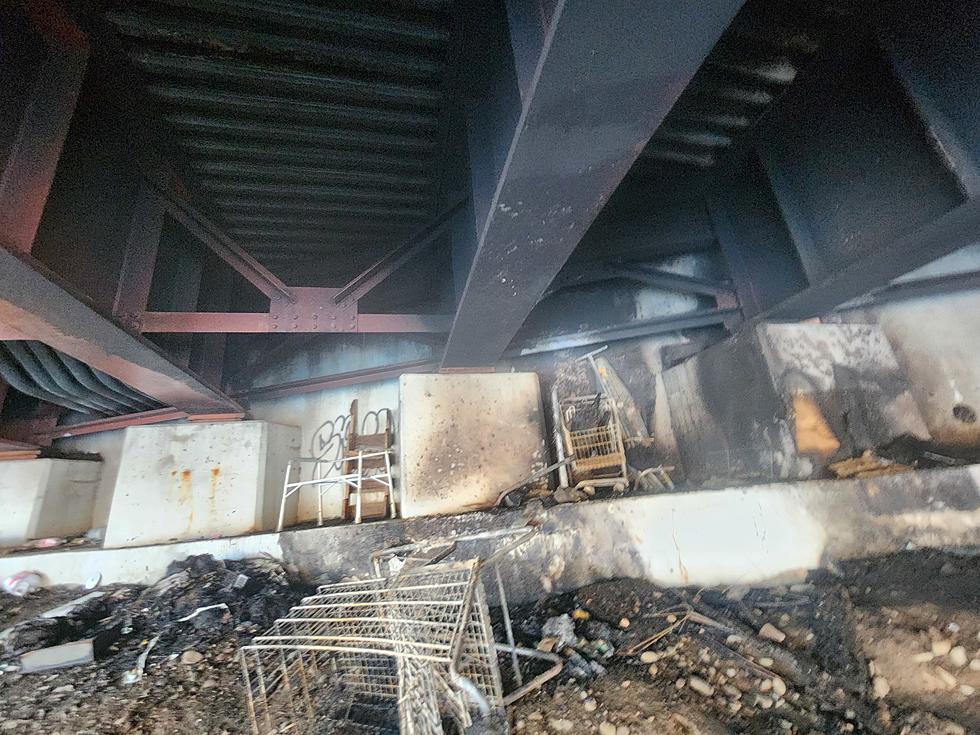 Binghamton Homeless Encampment Fire Damages Bevier Street Bridge
