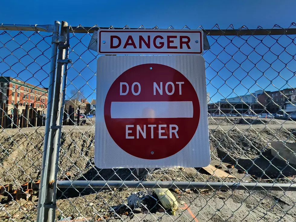 The idle construction site next to the Boscov's department store on December 15, 2023. (Photo: Bob Joseph/WNBF News)