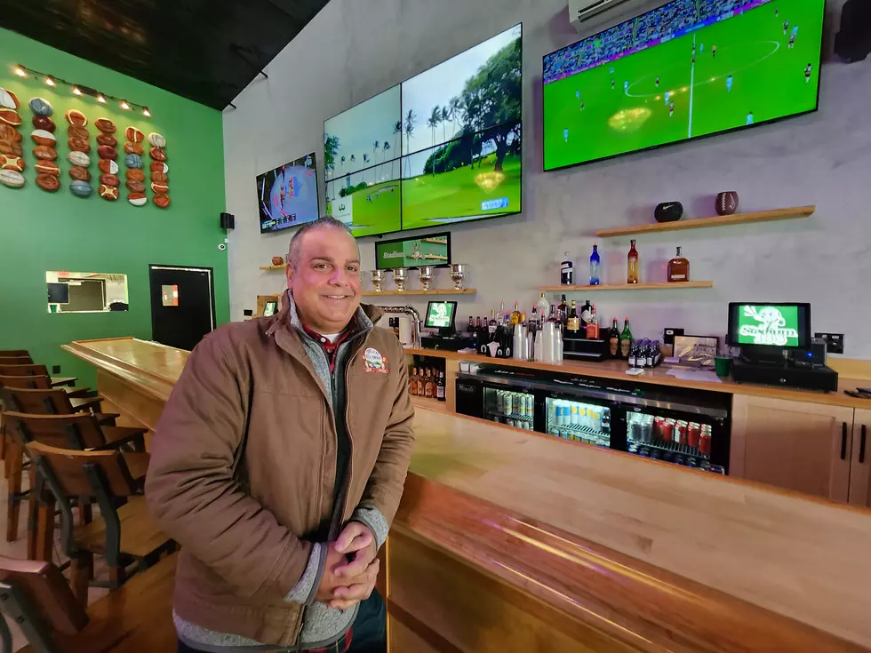 Richard David inside the soon-to-open Stadium 138 on December 22, 2023. (Photo: Bob Joseph/WNBF News)