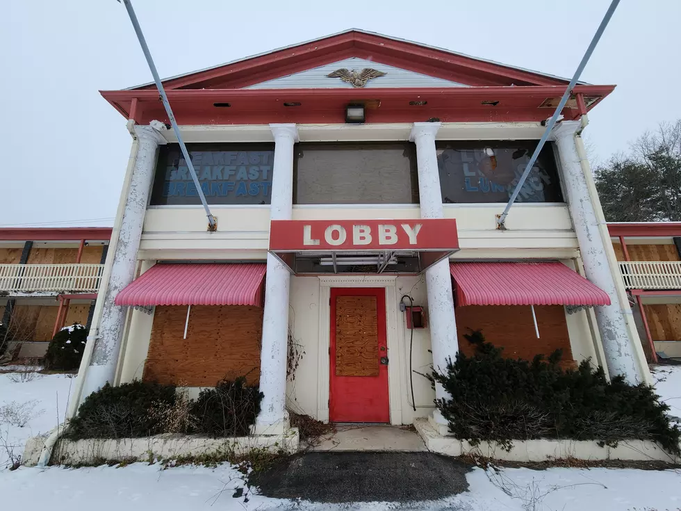 The office area of the old Red Carpet Inn on January 19, 2024. Photo: Bob Joseph/WNBF News