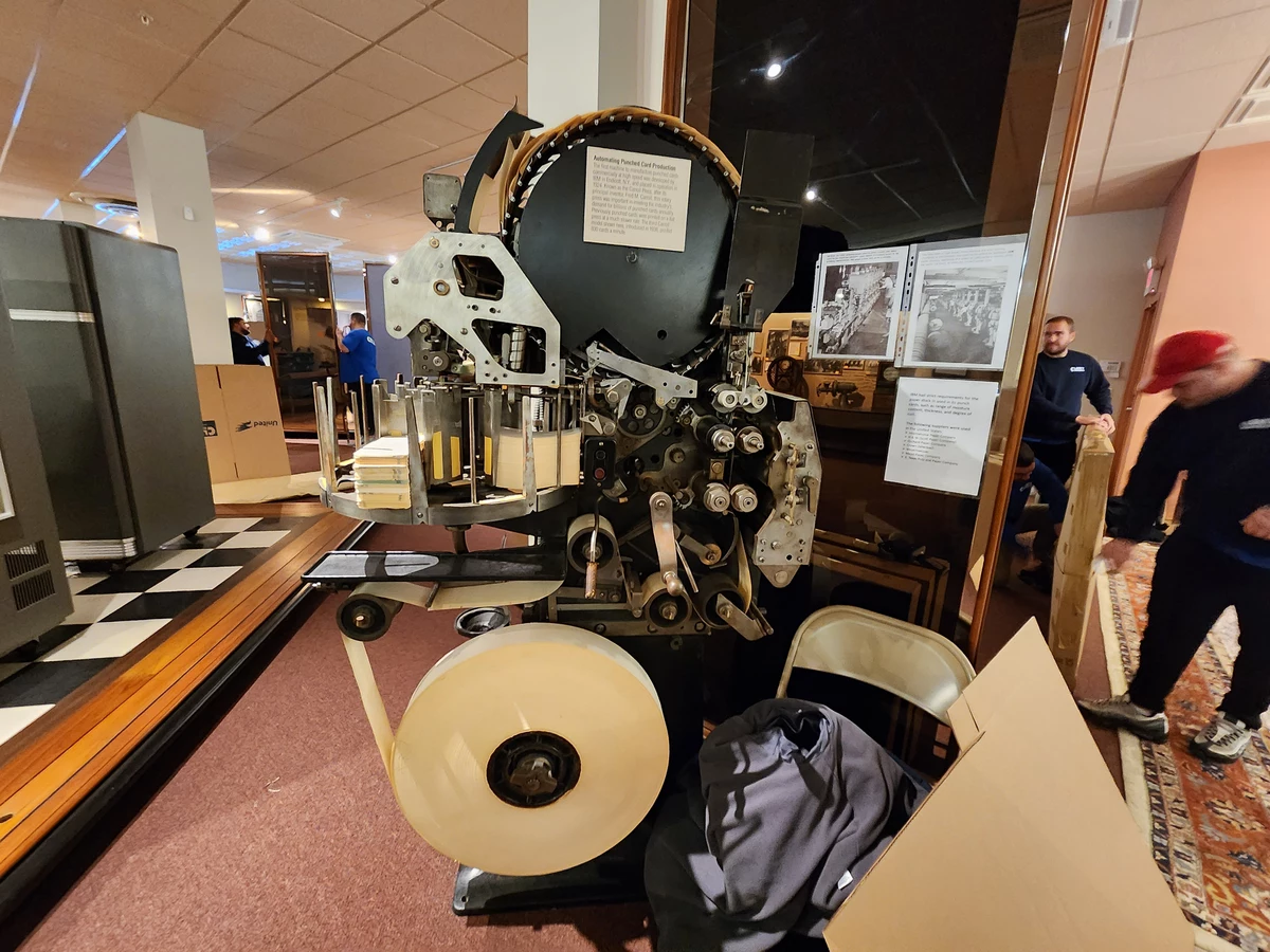 Historic IBM Collection Exhibit Moved from Endicott Museum