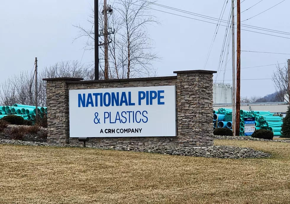 The National Pipe and Plastics operation in West Endicott on January 5, 2024. Photo: Bob Joseph/WNBF News