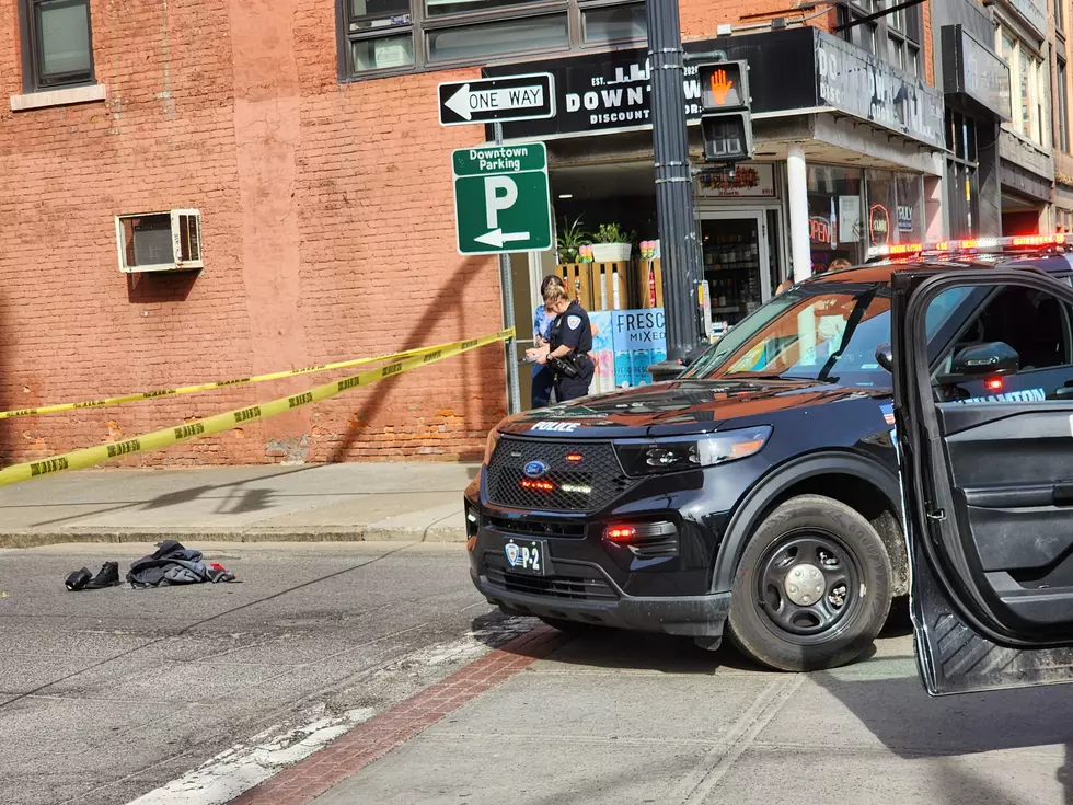 Water Street was closed after a man was struck by an SUV that left the scene on April 9, 2024. (Photo: Bob Joseph/WNBF News)