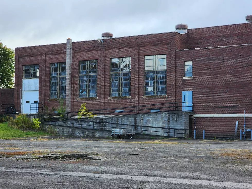 The old gymnasium building behind the former Johnson City High School on October 16, 2024. (Photo: Bob Joseph/WNBF News)