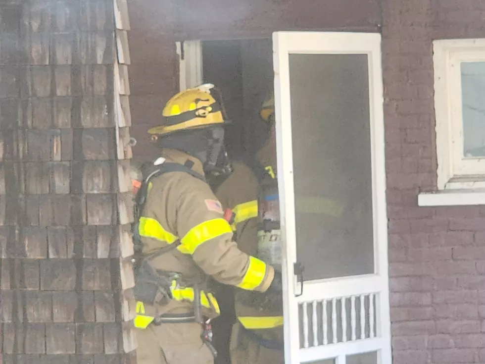 Binghamton firefighters searched the first floor of a house on Beethoven Street on October 30, 2024. (Photo: Bob Joseph/WNBF News)