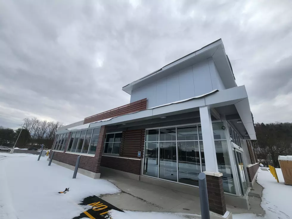 The exterior of a future Aldi store in Owego on January 12, 2025. (Photo: Bob Joseph/WNBF News)