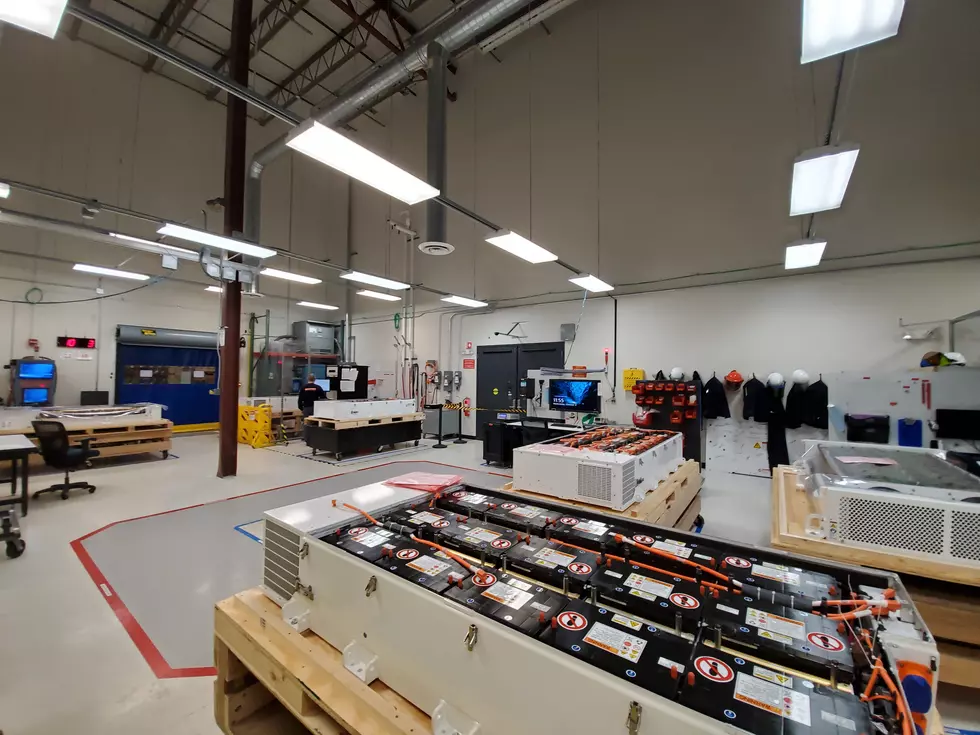 A production area at BAE Systems in Endicott on October 9, 2019. (Photo: Bob Joseph/WNBF News)