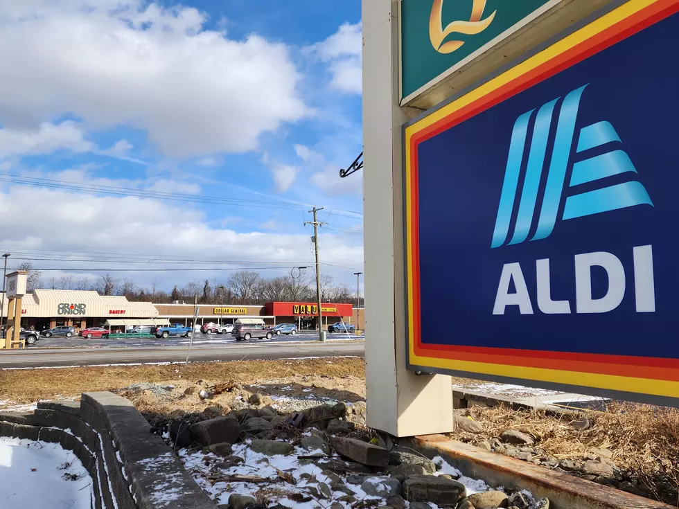 The Owego Grand Union supermarket is across the street from an Aldi store that is expected to open in the spring. (Photo: Bob Joseph/WNBF News)