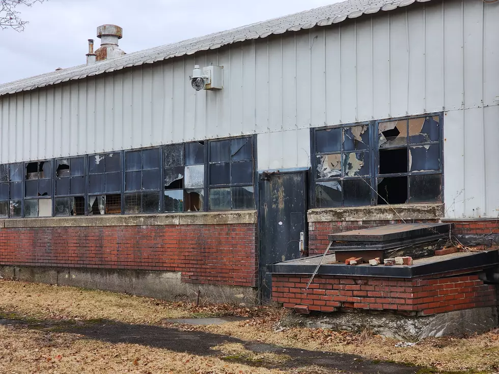 The west side of the abandoned Stow Manufacturing complex in Binghamton on March 6, 2025. (Photo: Bob Joseph/WNBF News)