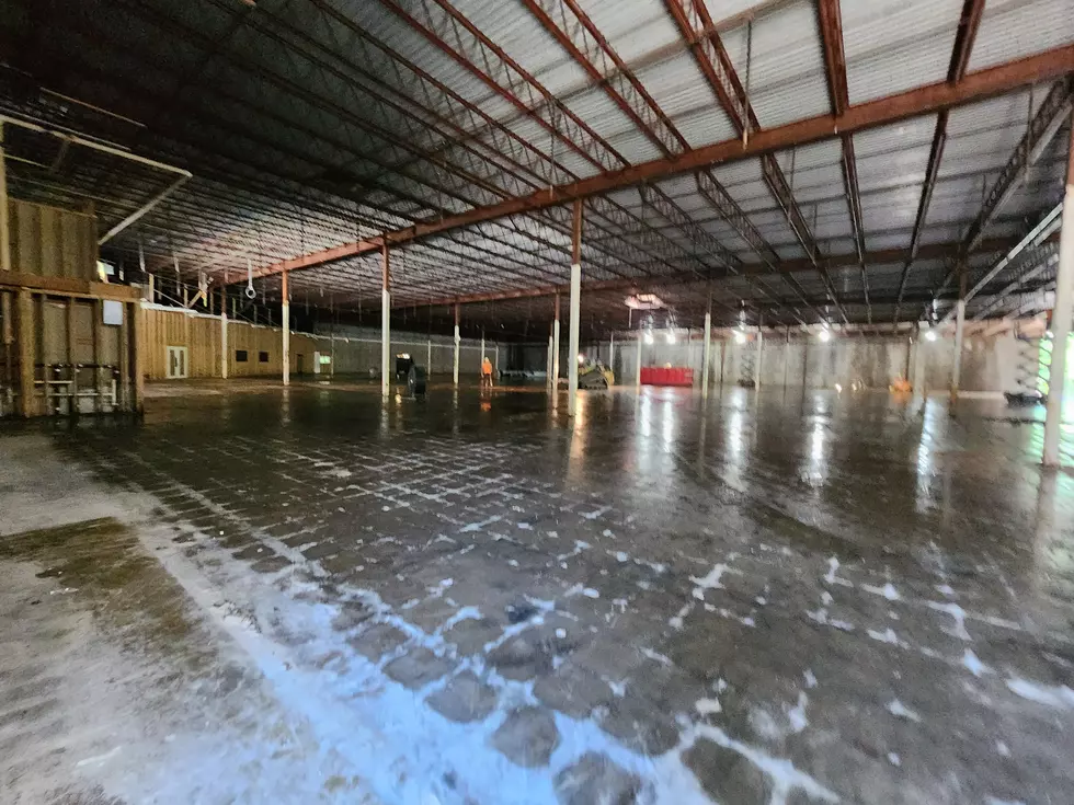 Inside the Northgate Plaza space once occupied by an Ames department store. (Photo: Bob Joseph/WNBF News)