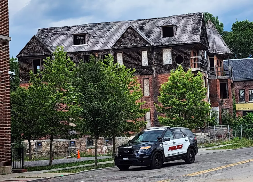 The vacant Kilmer Building at 263 Washington Street in Binghamton on July 3, 2025. Photo: Bob Joseph/WNBF News