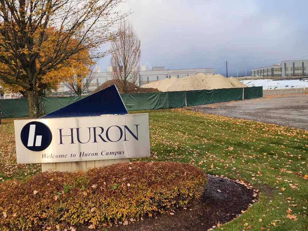A view of the east end of the Huron Campus in Endicott where several IBM buildings were recently torn down. (Photo: Bob Joseph/WNBF News)